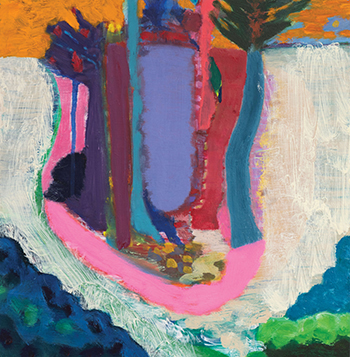 painting Island by Julian Hatton